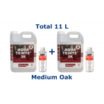 Blanchon AQUATEINTE® 2K (including hardener) 11 ltr (two 5.5 ltr cans) MEDIUM OAK 05006013 (BL)